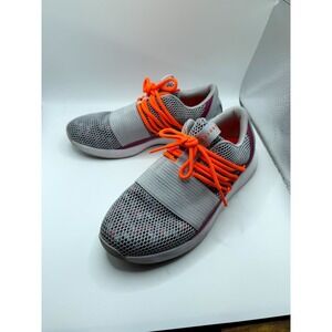 Under Armour Breathe Lace 3019973-105 Womens 8 Sneaker Halo Gray Running Shoes